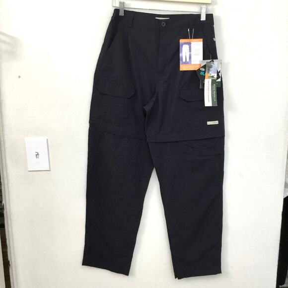 Royal Robbins Pants - Royal Robbins Women's Classic Zip N' Go Pants Short Black Sz 8